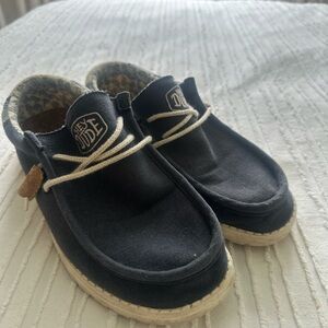 Men Navy Size 7 Hey Dudes